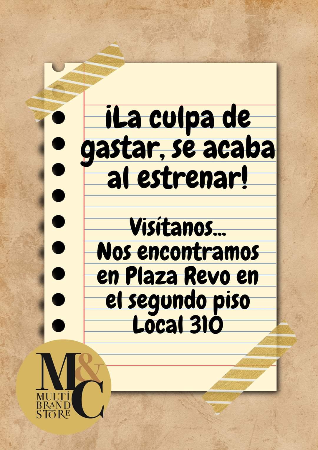 Plaza Revo Pachuca <b>L310</b> - M&C MULTI BRAND STORE