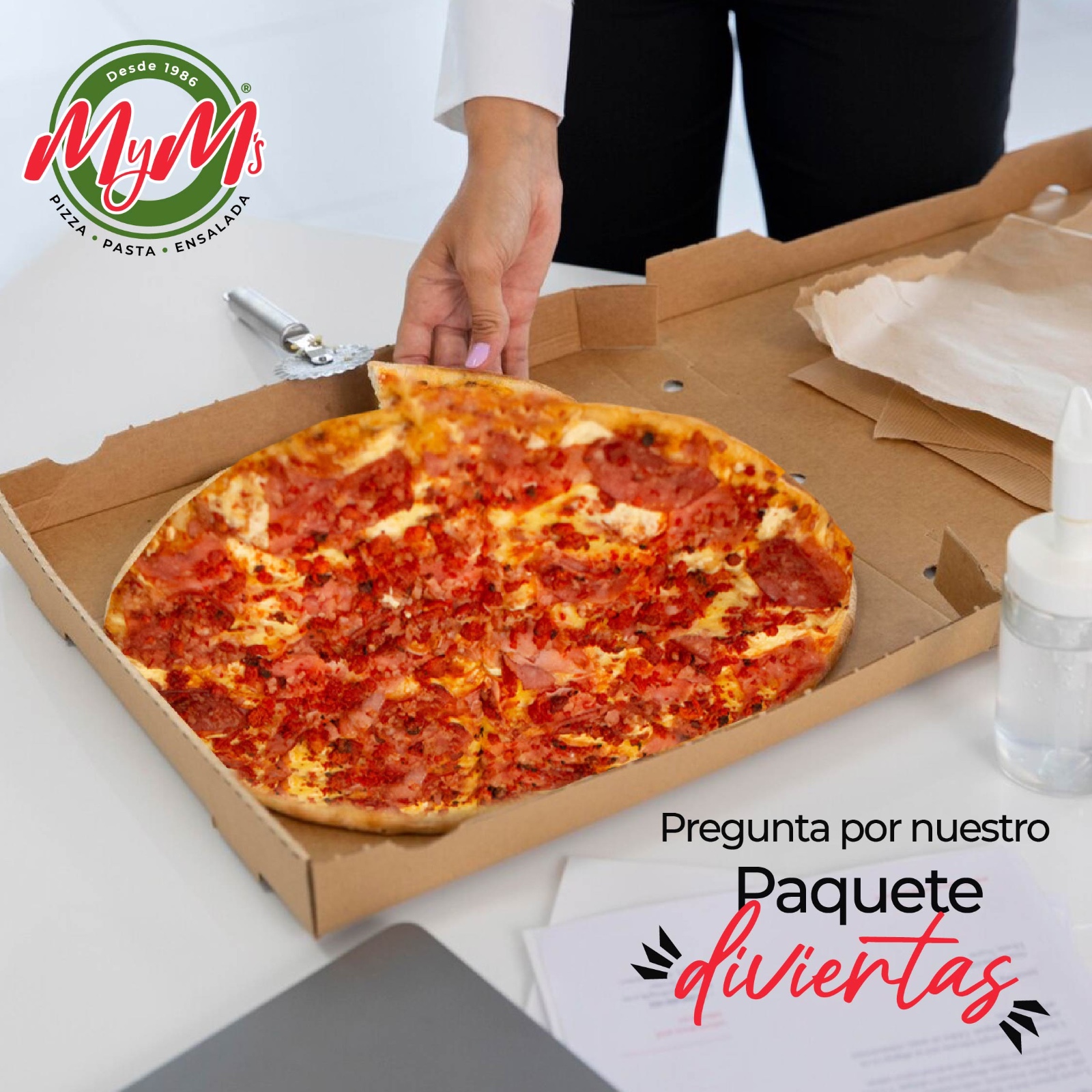 Plaza Revo Pachuca <b>L218</b> - MYM´S PIZZA