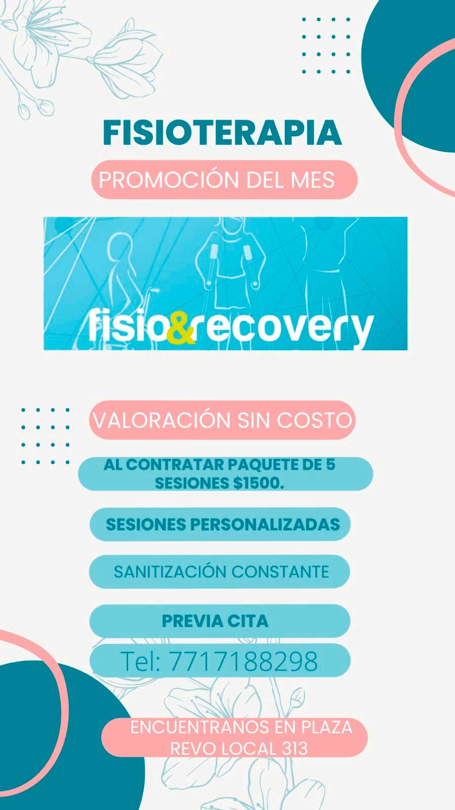 Plaza Revo Pachuca <b>L313</b> - Fisio&recovery